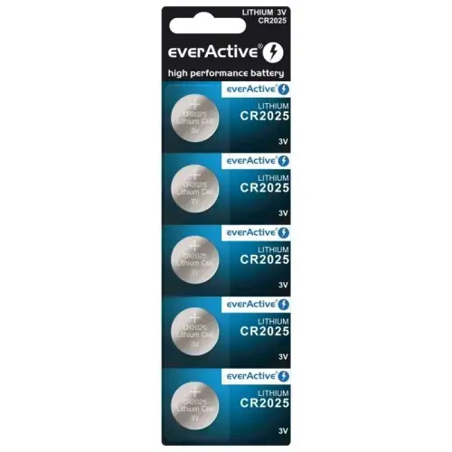 everActive CR2025-5BB Блистерная упаковка 5шт.