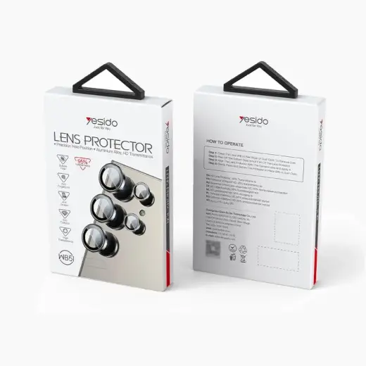 YESIDO LENS PROTECTION WB51 SAMSUNG S24/S24 ULTRA BLACK