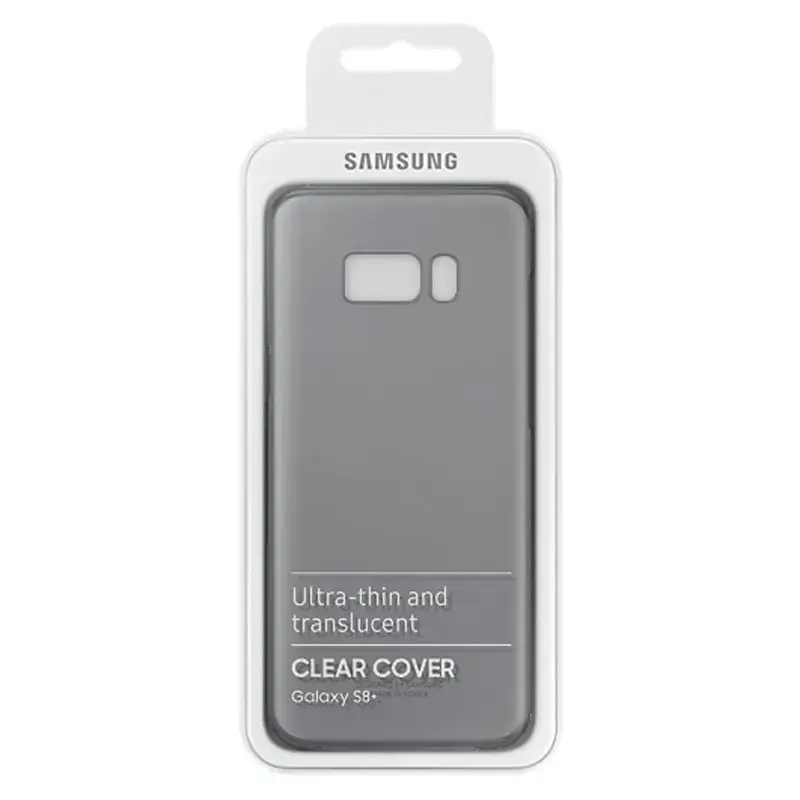 Samsung silikoninis dėklas Samsung Galaxy S8+ (permatomas)