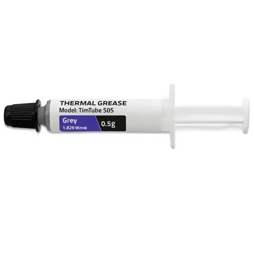 „Qoltec“ terminė pasta TIM TUBE S05 | 1,829 W/mK | 0,5 g | pilka