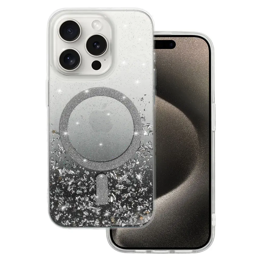 Tel Protect Moonlite Magsafe Case for Samsung Galaxy S25 FE black clear