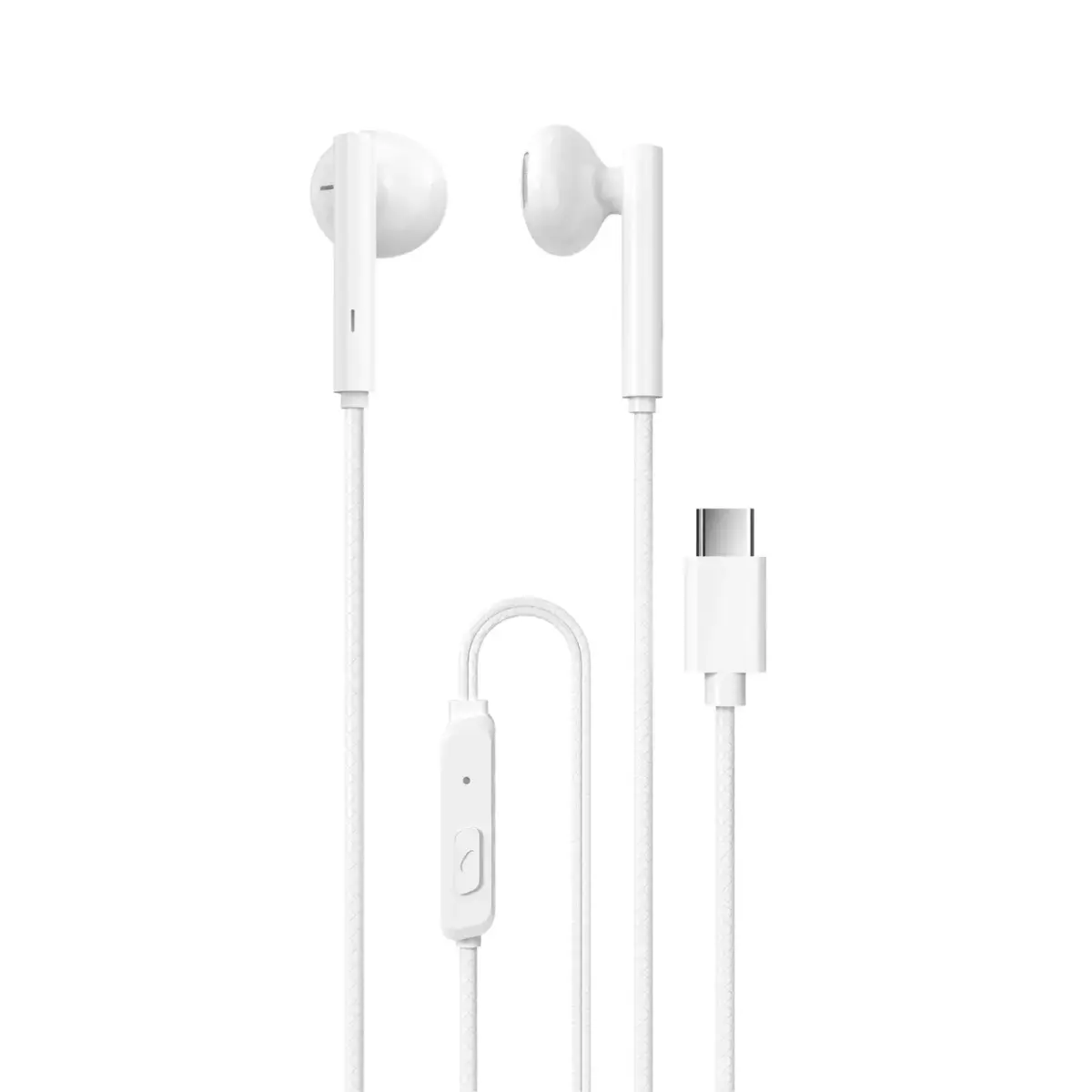 Dudao vadu austiņas USB C tipa 1,2 m, baltas (X3B-W)