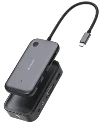USB-C centrmezgls un bezvadu displeja adapteris Verbatim 32146V