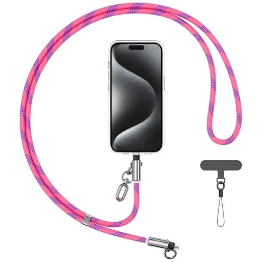 Usams SJ746 data transfer and charging cable | USB-C to Lightning | 30W | 1.2m | pink