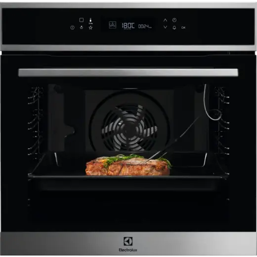 Electrolux iebūvējama cepeškrāsns, 72 l, nerūsējoša tērauda