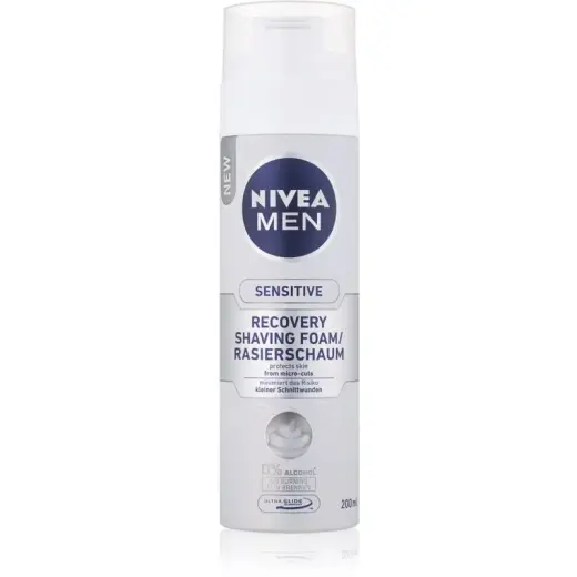 Nivea Shaving Foam for Men Sensitiv and Recovery 200 Ml