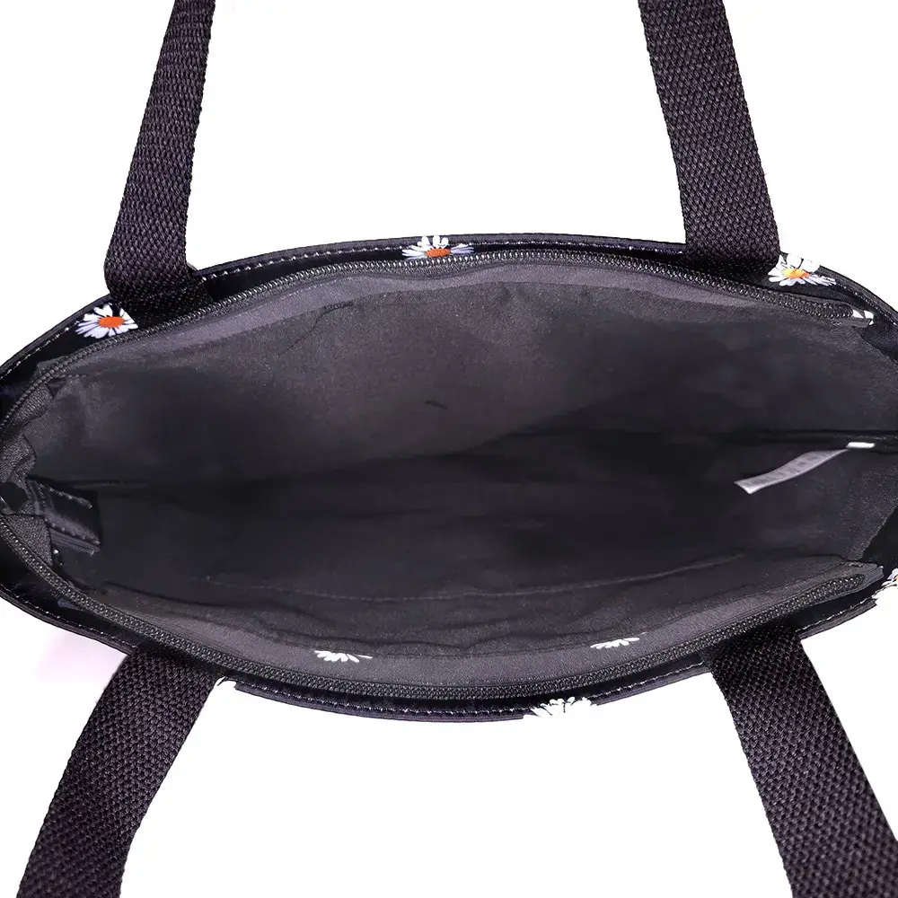 Shopping bag Wonder pattern 3 black