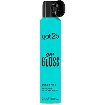 Schwarzkopf Professional got2b Got Gloss Shine Finish - Ochranný sprej pro lesk vlasů 200ml