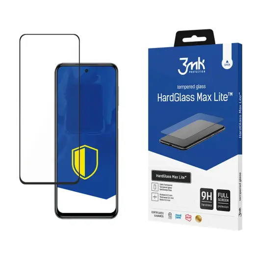 3MK HardGlass Max Lite защитное стекло для телефона Xiaomi Redmi Note 9 Pro Max BL