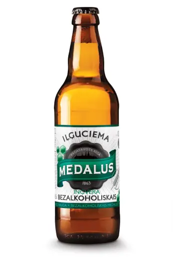 Medalus bezalkoholiskais Ingvera 0,0%  IĻĢUCIEMA 0,5 L Stikls (DEP)