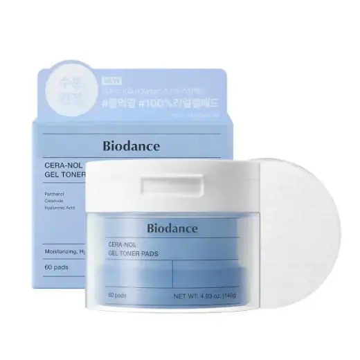 Biodance Cera-Nol Gel Toner 60 Pads