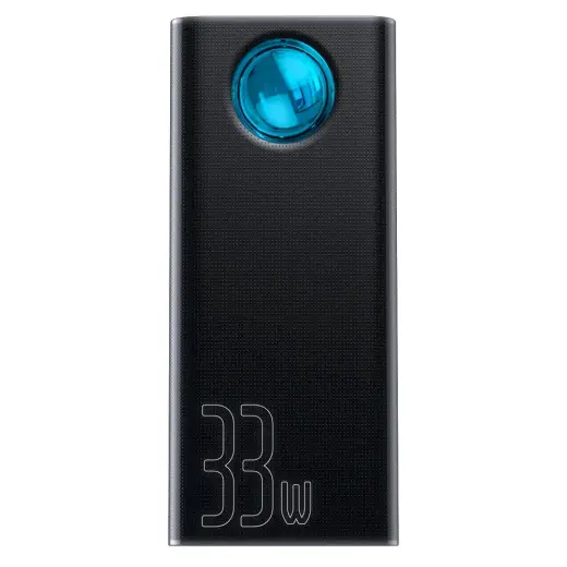 Baseus Amblight PPLG-01 Портативный аккумулятор 30000 mAh | 33W | 12V | 3A Черный