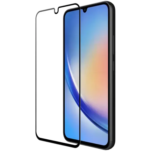 Nillkin karastatud klaas telefonile Samsung Galaxy A34 5G, must