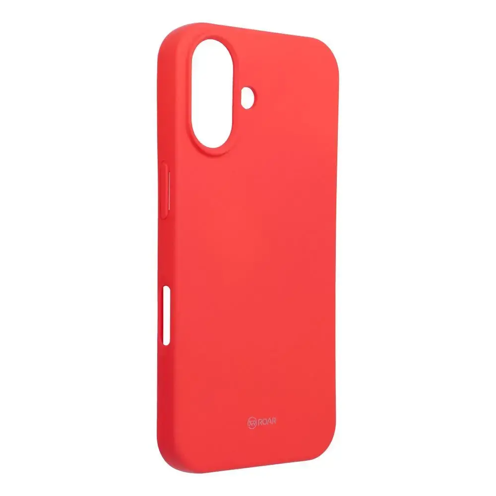 ROAR case ALL DAY COLORFUL JELLY for IPHONE 16 peach pink