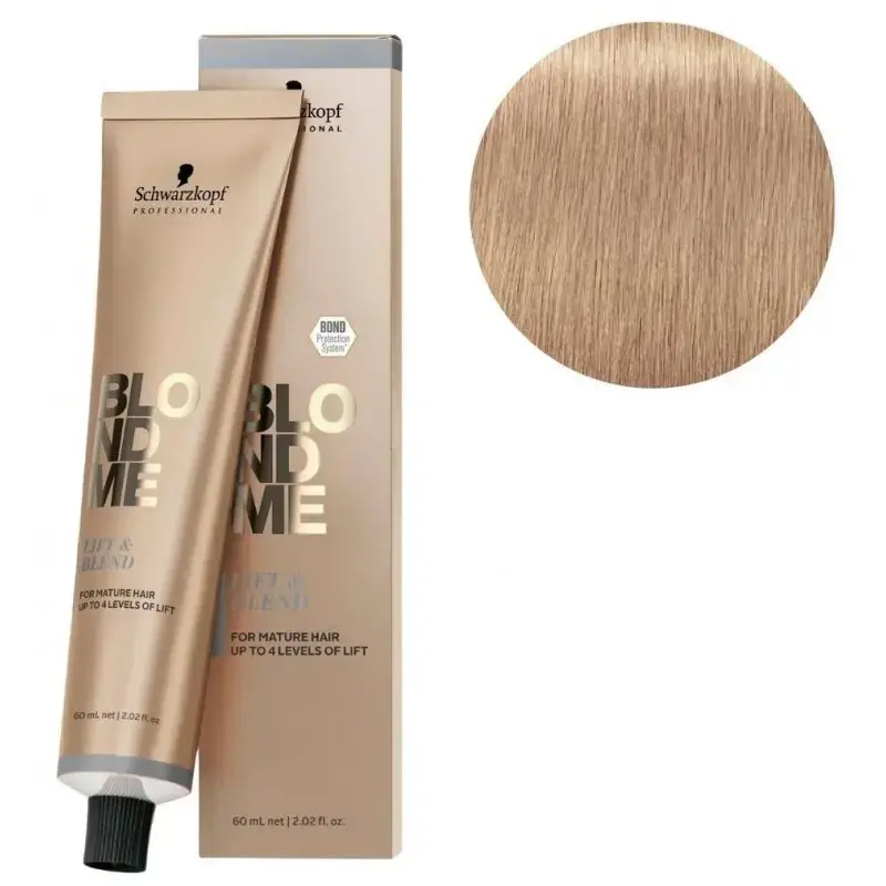 Schwarzkopf Professional Blondme Lift & Blend Lightening Cream for Blonde Hair Shade Brown Mahagony 60 Ml