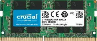 Crucial - DDR4 - 16 GB - SO-DIMM 260-pin - unbuffered