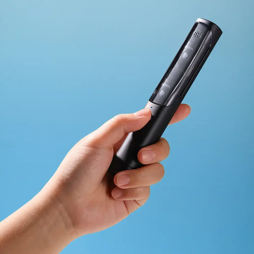 Mikrofon BOYA MAGIC-02 bezprzewodowy 2.4GHz USB-C - czarny