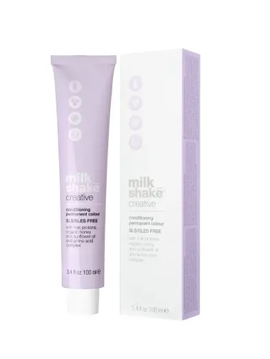 Milk Shake, Creative, SLS/SLES-Free, Permanent Hair Dye, 5.15A Light Brown Ash, 100 ml