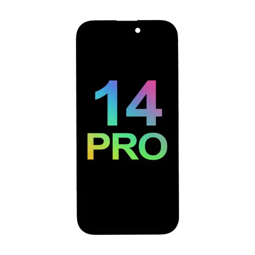 Mecanico Soft OLED Screen Incell for Iphone 14 Pro black with frame (Support IC Transplant)