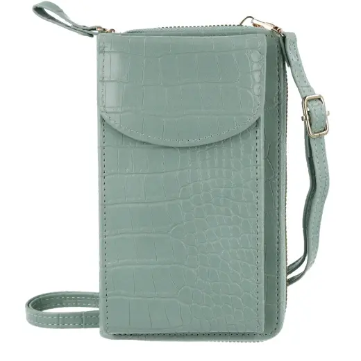 Knitted bag for phone GCW12 mint