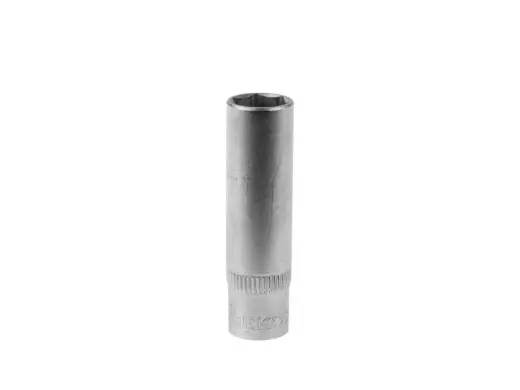 6-point deep socket 1/4", 13 mm, CrV