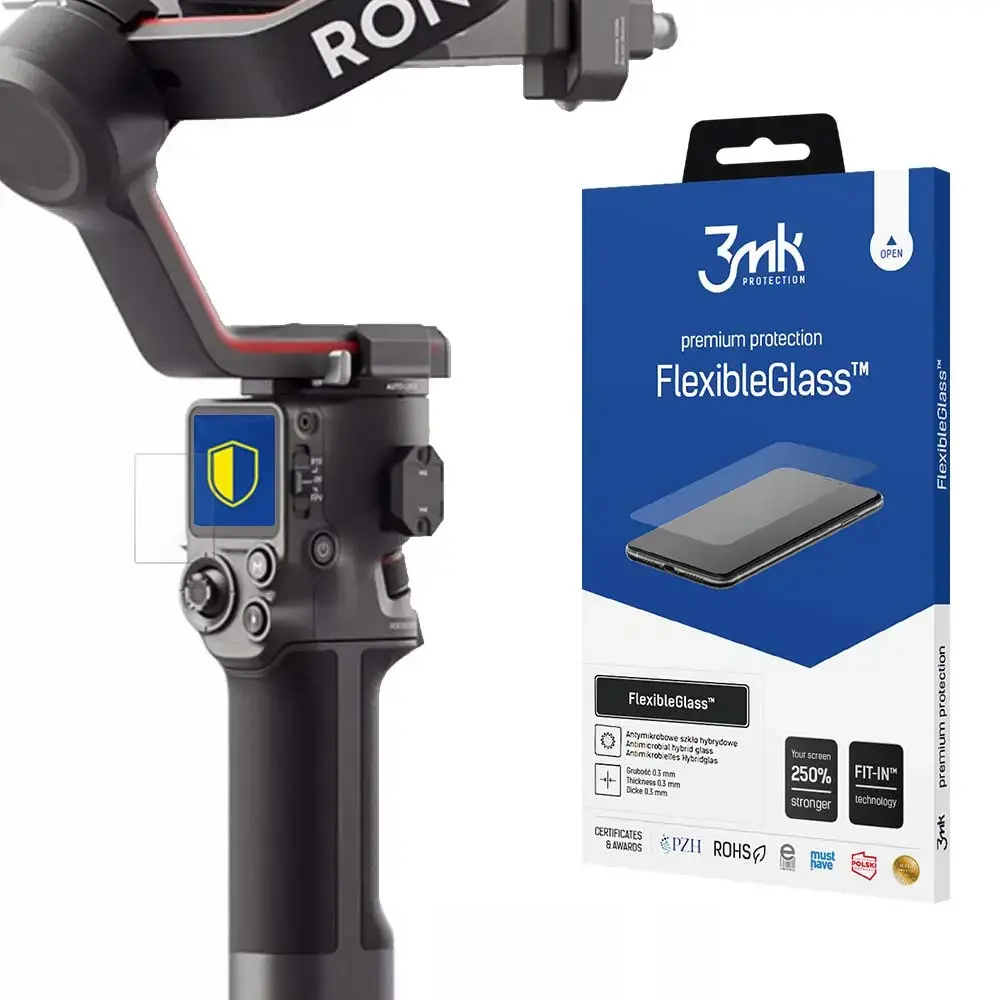 DJI RS 3 | RS 3 Pro - 3mk FlexibleGlass™ screen protector
