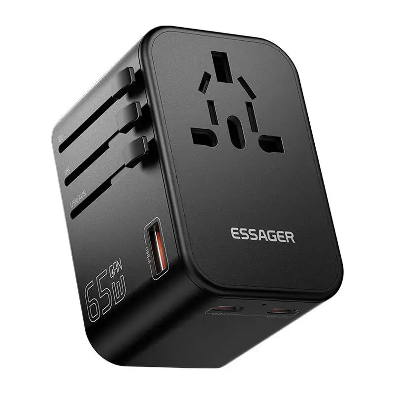 Essager ECT65-LT01 tīkla lādētājs | 65W | melns