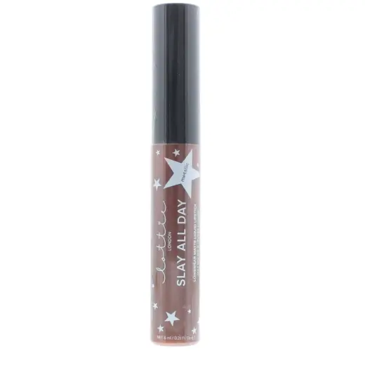 Lottie London, Slay All Day, Metallic, Liquid Lipstick, Shook, 6 ml
