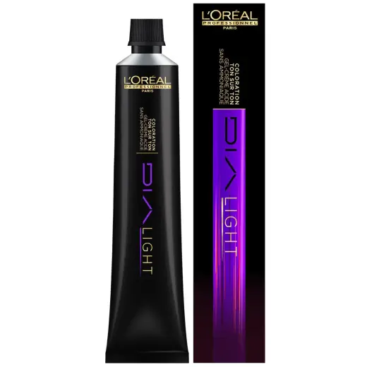 L'Oreal Professionnel, Dia Light, Ammonia-Free, Semi-Permanent Hair Dye, 5.66 Light Extra Red Brown, 50 ml