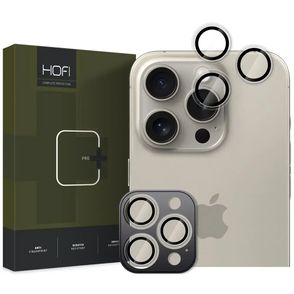 HOFI KAMERAS VĀCIŅŠ CAMRING PRO+ IPHONE 16 PRO | 16 PRO MAX CAURSPĪDĪGS