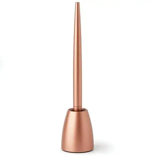 Lexon Scribalu Pen with Base soft gold LS64P1