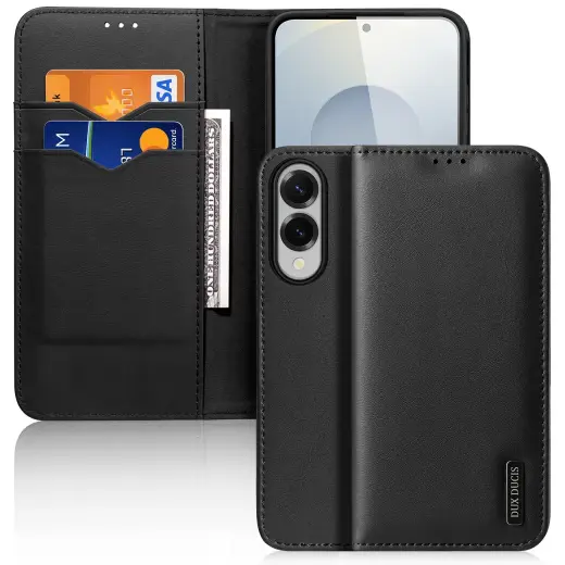 Dux Ducis Hivo чехол-книжка для Samsung Galaxy S25 Edge черный