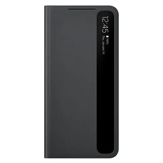EF-ZG991CBE Samsung Clear View Cover for Galaxy S21 Black