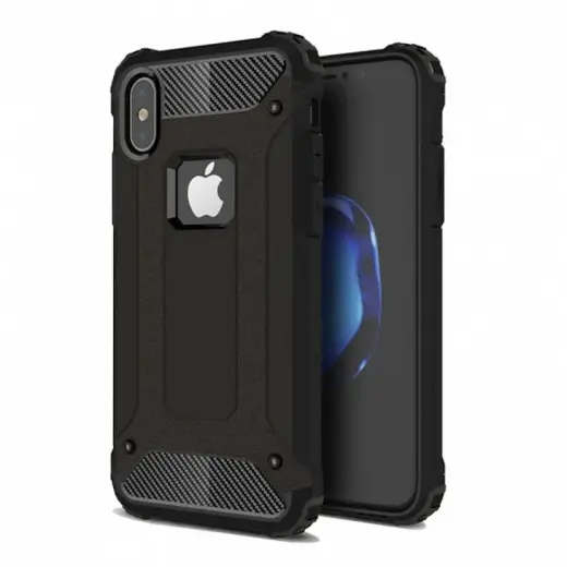 Armor phone case for iPhone X black