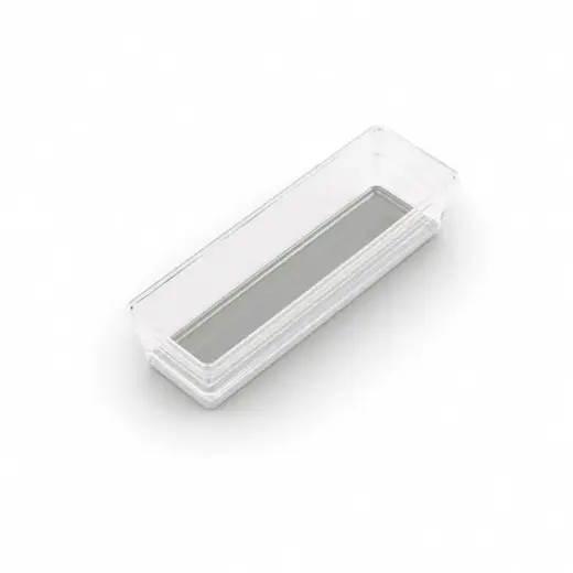 Box Sistemo Organizer 3 22,5 x 7,5 x 5 cm läbipaistev/valgushall