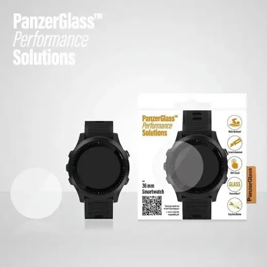 PanzerGlass SmartWatch screen protection for Garmin | Huawei 36mm smartwatches