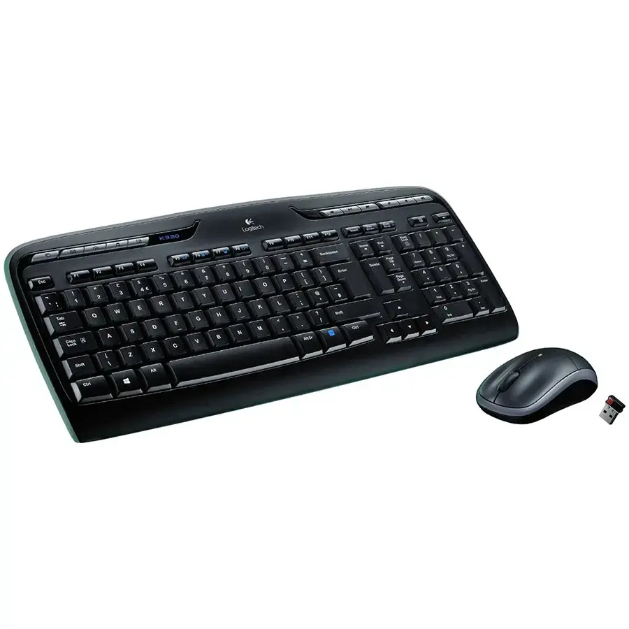 LOGITECH MK330 Wireless Combo - BLACK - HUN