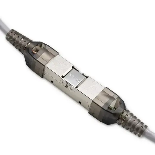 Qoltec RJ45 kištukas | Cat6a | STP