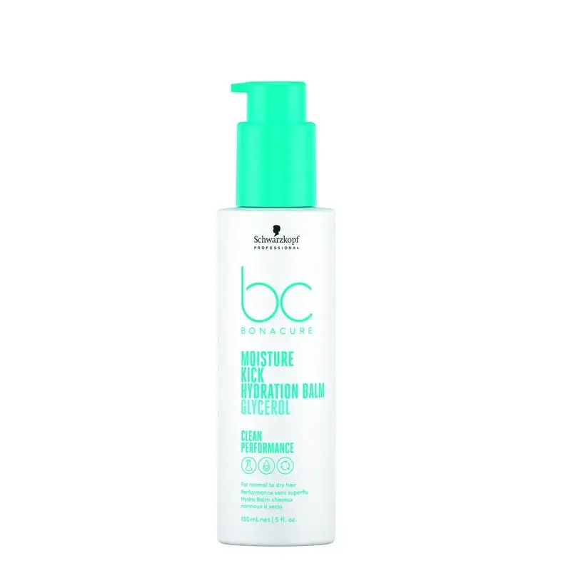 Schwarzkopf Bc Clean Moisture Kick Hydration Balm 150Ml in Clear