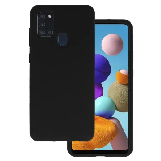 Silicone Lite Case for Samsung Galaxy A21S black
