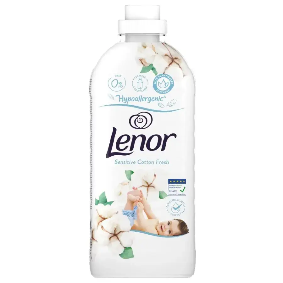 Veļas mīkstinātājs Lenor Sensitive Cotton Fresh 1200ml