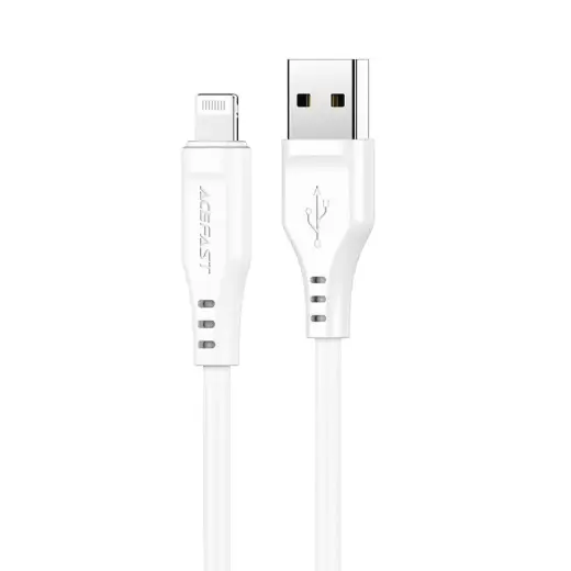 Acefast C3-02 data transfer and charging cable | MFI | USB-A to Lightning | 12W | 1.2m | white