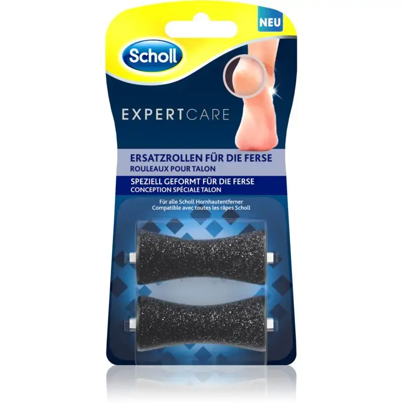 Scholl Expert Replacement Head for Electric Foot File 2 Pieces