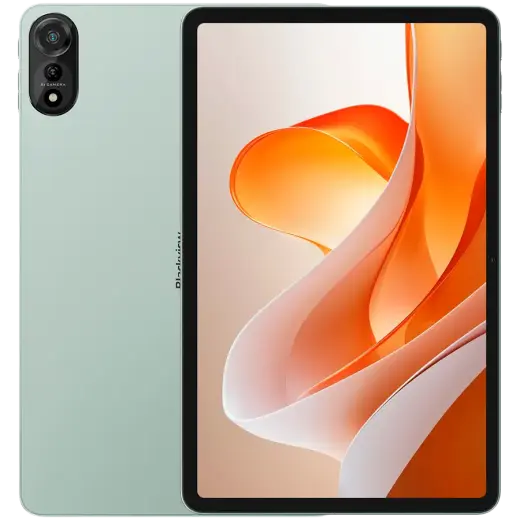 Blackview MEGA 2 WiFi 12-inch FHD 1200x2000 90Hz 12GB+256GB Allwinner A733 Octa-core 2.2GHz Cam Front 8MP Rear 16MP 9000mAh NO Charging Netflix HD TUV Rheiland Android 15 Moss Green