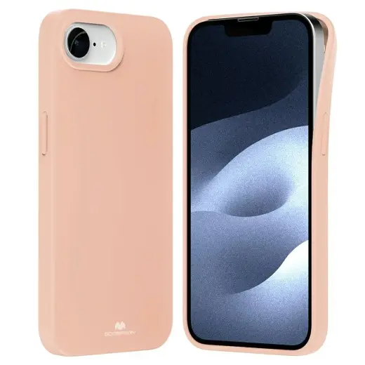 Чехол Etui Mercury Soft для iPhone 16E розовый песок