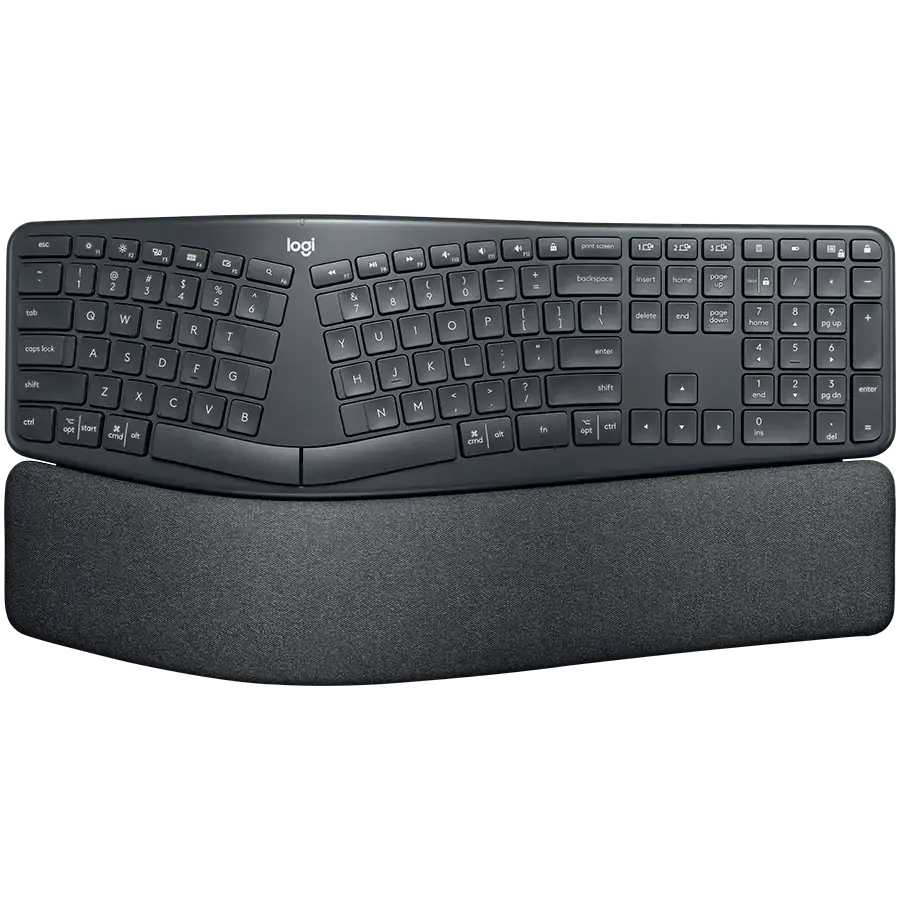 LOGITECH K860 ERGO Bluetooth keyboard - GRAPHITE - RUS