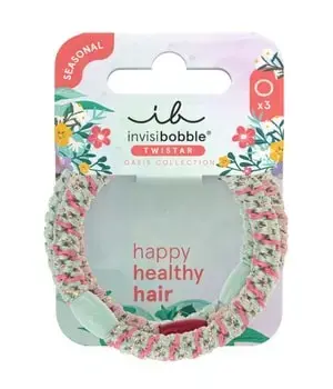 Invisibobble Twistar Mint Braids Hair Bands 3 Pc