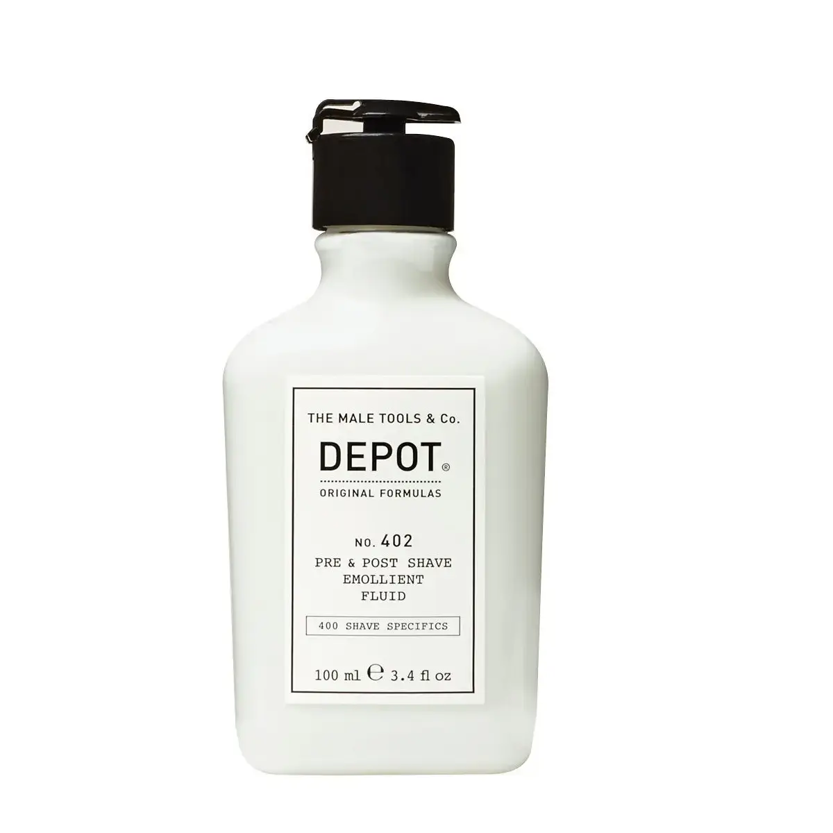 Depot, 400 Shave Specifics No. 402, Essential Oils, Soothing, Pre & Post Shaving Fluid, 100 ml