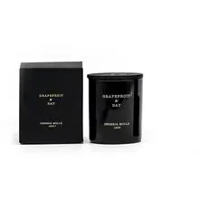 Grapefruit & Bay ( grapefruit a záliv ) Candle - Vonná svíčka černá
