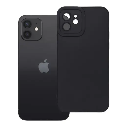 Matt 2.0 telefono dėklas iPhone 12 juodas